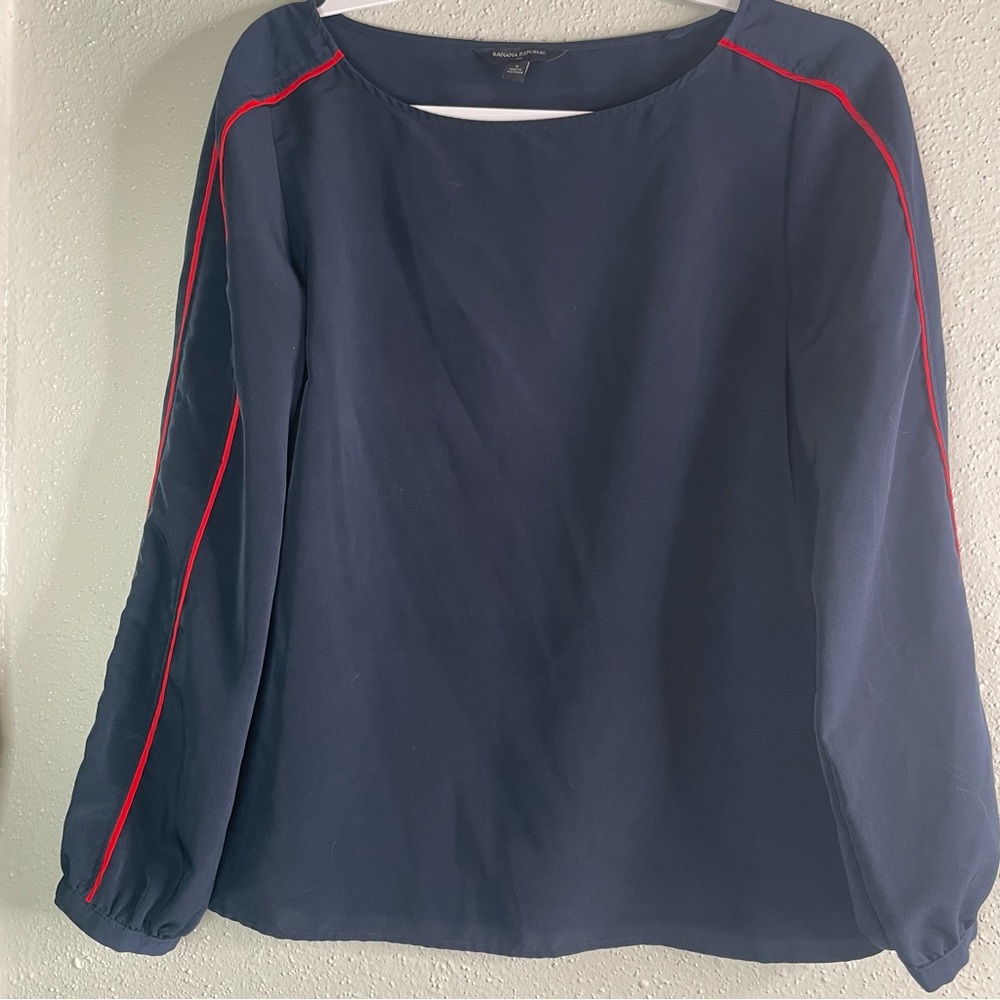 Banana Republic Women Blue Top size S